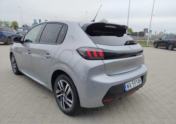 Peugeot 208 cena 79500 przebieg: 14300, rok produkcji 2023 z Dukla małe 154